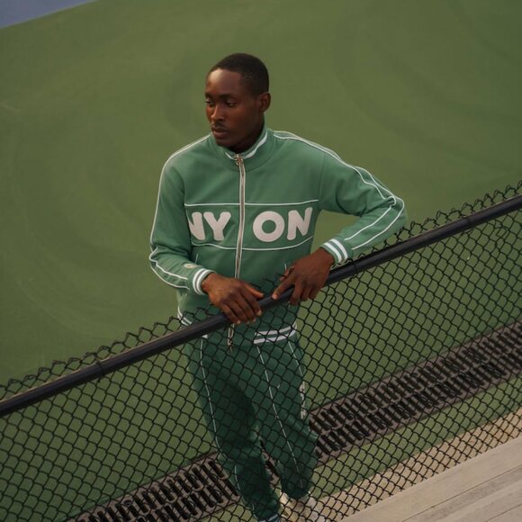 Unisex NYON Varsity Jacket - Picture 3 of 6